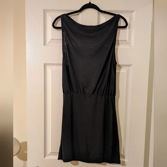 FREE PEOPLE FP BEACH Riviera Mini Dress -Black Size L